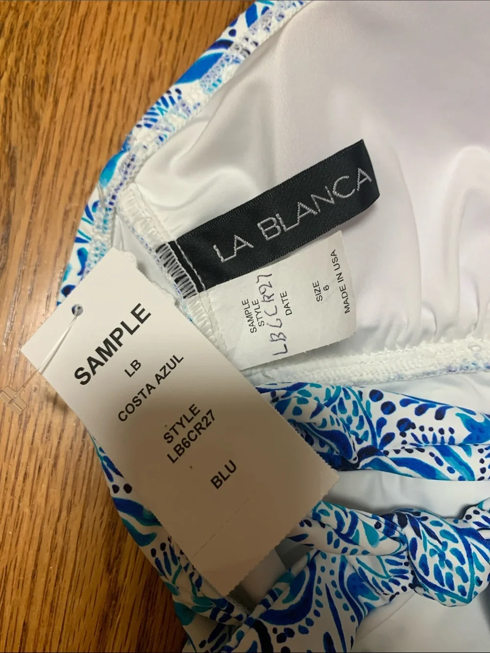 La Blanca swimsuit - high neck keyhole one piece costa azul bathing suit, 6